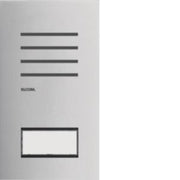 Elcom - Türstation für Türkommunikation Türstation-Audio REQ001Y 1/1 2D Edelstahl ONE
