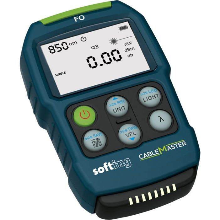 Softing IT - Mess-/Testgerät für Kommunikationstechnik CableMaster FO PD_CMFO
