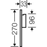 Hensel - Lüfterblech (Schaltschrank) ENYSTAR-Belüftungsflansch FP BF 27 f.Gehäusewand 2