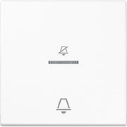 Jung - Abdeckung/Bedienelement für Installationsschalterprogramme Hotelwippe Außenstelle LS CU KO5 D WW Nicht stören+Klingel