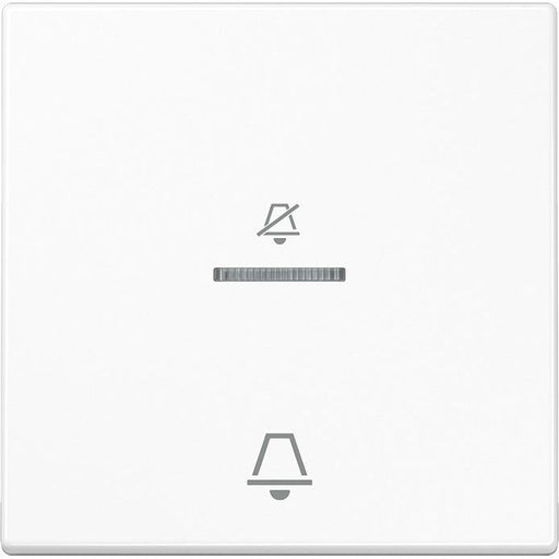 Jung - Abdeckung/Bedienelement für Installationsschalterprogramme Hotelwippe Außenstelle LS CU KO5 D WW Nicht stören+Klingel
