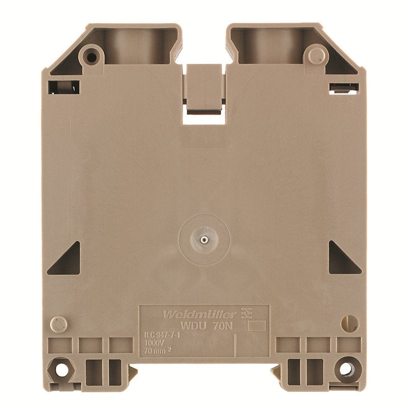 Weidmüller - Durchgangs-Reihenklemme Klemme WDU 70N/35 IR Schraubanschl.,70mm² − 10 Stück