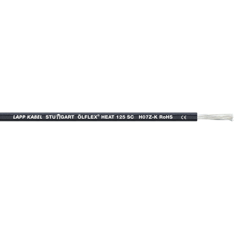 Lapp Kabel&Leitung - Energiekabel < 1 kV, für feste Verlegung ÖLFLEX HEAT 125 SC 1X4 WH 1237105/100 − 100 Meter