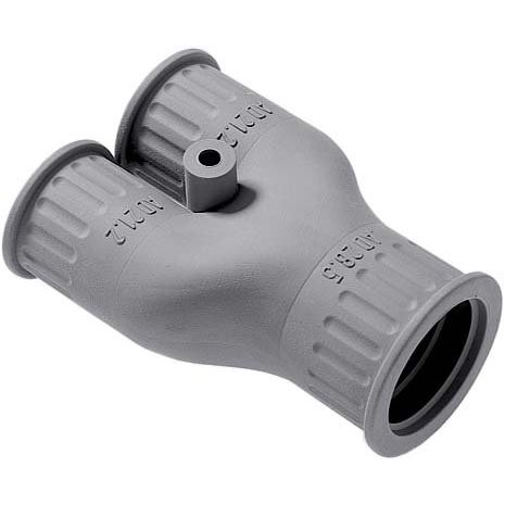 Lapp Zubehör - Verbinder für Wellschläuche SILVYN-KLICK-Y-TPE-2X21 KLICKYTPE2x16/1x21BK /1X28-BK − 10 Stück