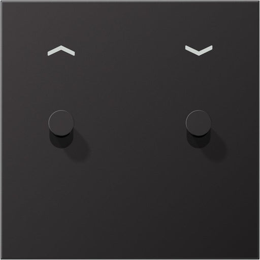 Jung - Abdeckung/Bedienelement für Installationsschalterprogramme Abdeckung mit Kipphebel AL 12-5 P D K 01 Kegel, 1fach, dark