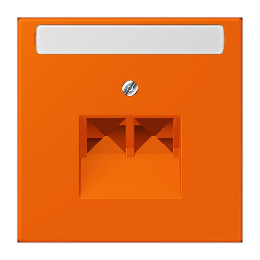Jung - Einsatz/Abdeckung für Kommunikationstechnik Abdeckung für IAE/UAE LC 969-2 NAUA 224 orange (32080)