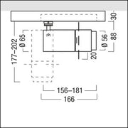 Zumtobel Group - Downlight/Strahler/Flutlicht LED - Strahler (Projektion) SUP2 L PRO #60715051 3000K