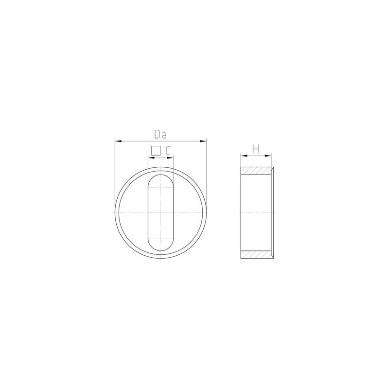 Jacob - Dichtring, flach Dichteinsatz WJ-DM 63FK1 f.Flachkabel − 5 Stück