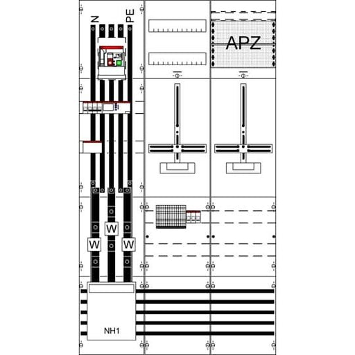 Striebel&John - Zählerfeld Komplettfeld WF39EW13 Zählerkreuz