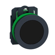Schneider Electric - Drucktaster, Komplettgerät Drucktaster komplett XB5FA21 sw, 30mm, 1S, IP69K