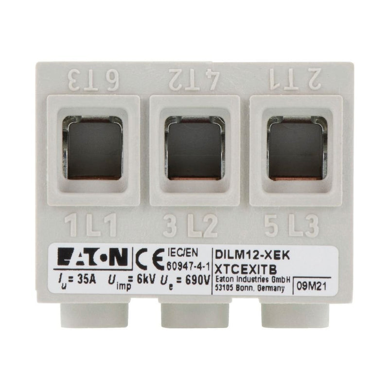 Eaton - Sammelschienenklemme Einspeiseblock DILM12-XEK DILM7-12 − 5 Stück