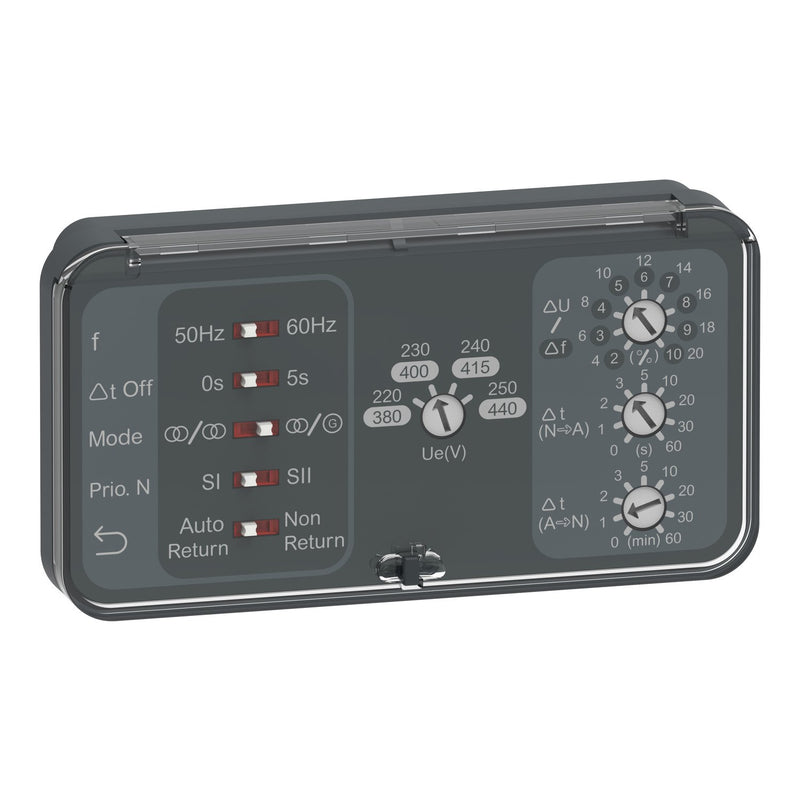 Schneider Electric - Display/Bedienfeld Anzeigemodul TransferPacT TPCCIF02 Automatik+Drehknöpfe