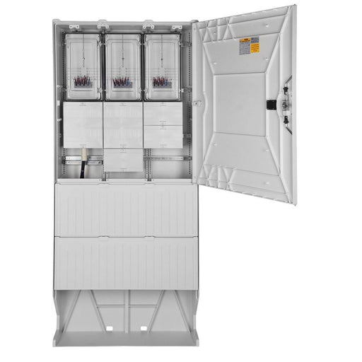 GSAB Elektrotechnik - Zähler-Komplettschrank Zähleranschlußsäule 39.88.1P31 EWE 3 Zähler, o. TSG
