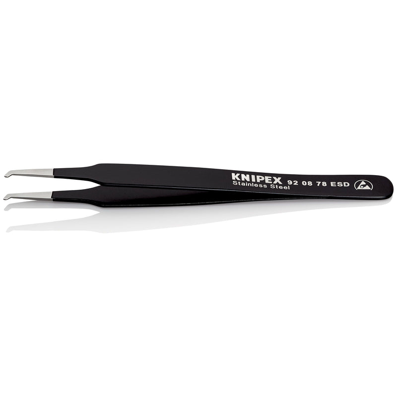 Knipex - Pinzette Präzisions-Pinzette 92 08 78 ESD ESD, 120mm