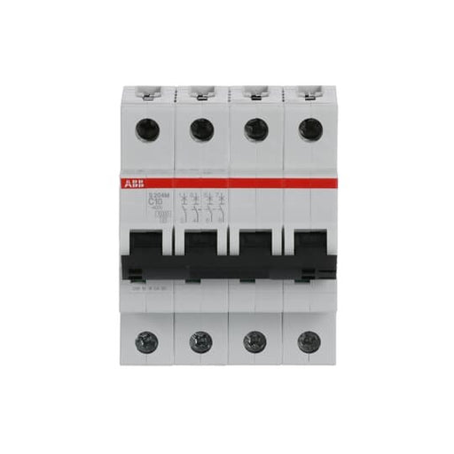 ABB Stotz S&J - Leitungsschutzschalter Sicherungsautomat S204M-C10 10kA 10A C 4p