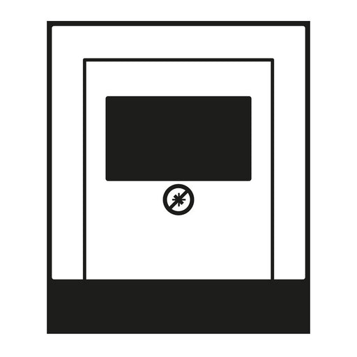 Jung - Einsatz/Abdeckung für Kommunikationstechnik Abdeckung aws A 569 PLT WW für TAE-Dose