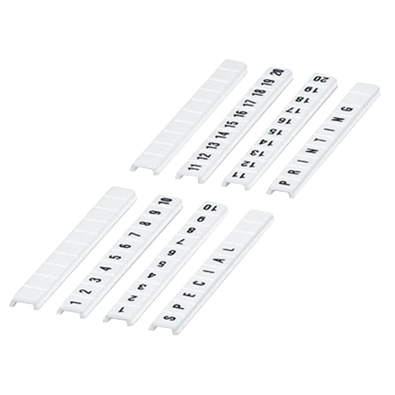 Schneider Electric - Klemmenmarkierung CLIP-IN Beschrift.Streifen NSYTRABF540 flach, 5mm − 10 Stück