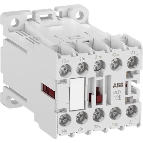 ABB Stotz S&J - Hilfsschütz, Relais Kleinhilfsschütz MCRC031ATB 3S+1Ö, 12V DC