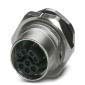Phoenix Contact - Rundsteckverbinder, feldkonfektionierbar (Industriesteckverbinder) Einbaubuchse SACC-DSI-FSY#1407503 − 20 Stück