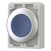 Eaton - Frontelement für Drucktaster Leuchtdrucktaste M30C-FDL-B blau, flach
