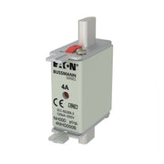 Eaton - Messersicherung Sicherungseinsatz Nieders. NH-SICHERU#4NHG000B 4A AC 500V 120kA − 3 Stück