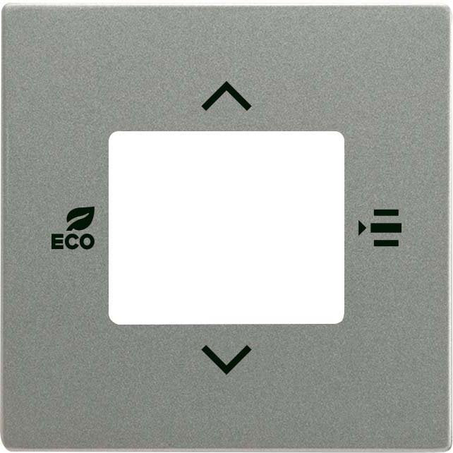 Busch-Jaeger - Einsatz/Abdeckung für Kommunikationstechnik Zentralscheibe gr/met 6109/03-803 KNX Tasterankopplung
