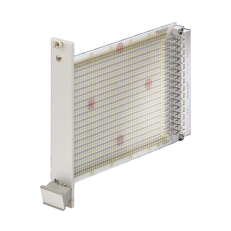 Schroff - Steckbaugruppe für Rastermaß 482,6 mm (19 Zoll) Steckbaugruppe 3HE 20817444 5TE EL/C