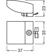 OSRAM BETRIEBSGERÄTE - Zubehör/Ersatzteile für Vorschaltgerät Kabelklemme OT CABLECLAMPN-STYLE