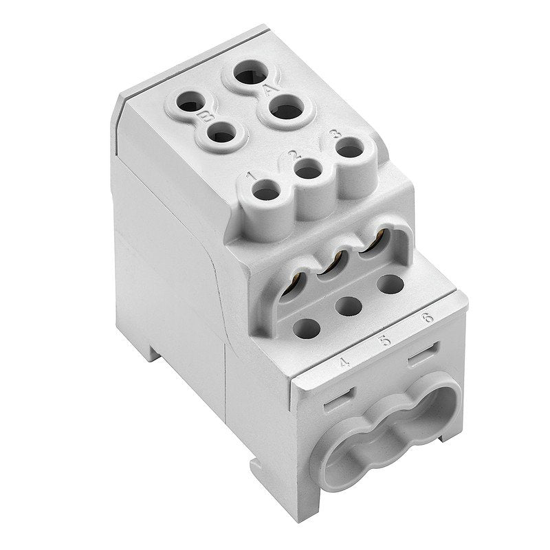 Weidmüller - Durchgangs-Reihenklemme Potentialverteilerklemme WPD 110 1#2603810000 − 3 Stück