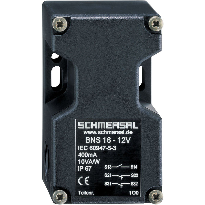 Schmersal - Magnetischer Näherungsschalter Sicherheits-Sensor BNS 16-12zD − 1 Stück