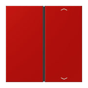 Jung - Abdeckung/Bedienelement für Installationsschalterprogramme Taste 1fach m. Pfeilsymb. LC 401 TSAP 227 rouge vermillon 31