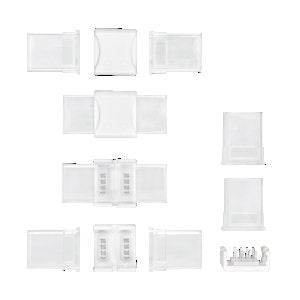 Nobile - Zubehör/Ersatzteile für Lichtschlauch/-band Verbinder starr 5er Set 5011510635 − 1 Stück