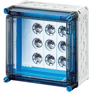 Hensel - Sicherungskasten Sicherungsgehäuse Mi 3261 3x DIII 63A 3polig