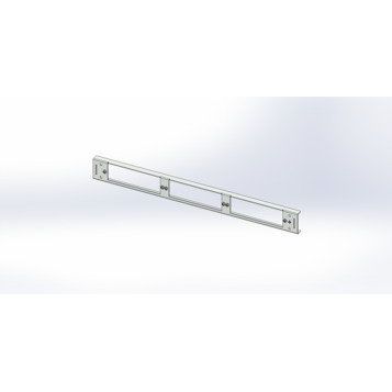 Telegärtner - Patchpanel LWL Frontplatte modular 100021622 1HE Eco/Basis/Profi