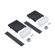 Zumtobel Group - Mechanisches Zubehör/Ersatzteile für Leuchten Endkappenset SLN2 MSC #22172401 schwarz