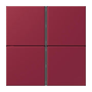 Jung - Abdeckung/Bedienelement für Installationsschalterprogramme Tastensatz 4fach LC 404 TSA 255 le rubis