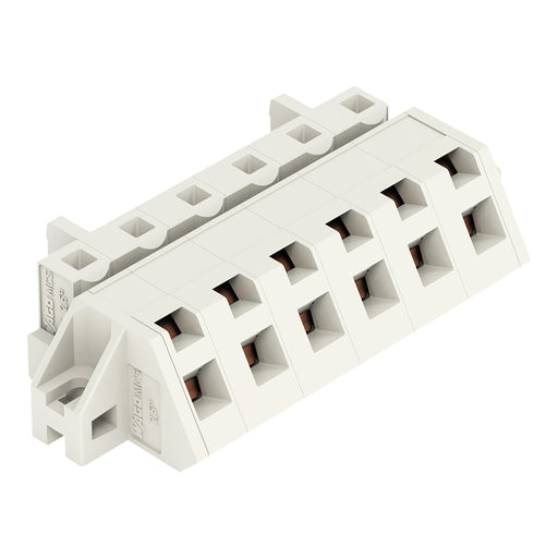 WAGO - Kabelsteckverbinder für Leiterplattensteckverbinder 1-Leiter Federleiste 721-336/031-000 CAGECLAMP 2,5mm²,lgr − 25 Stück