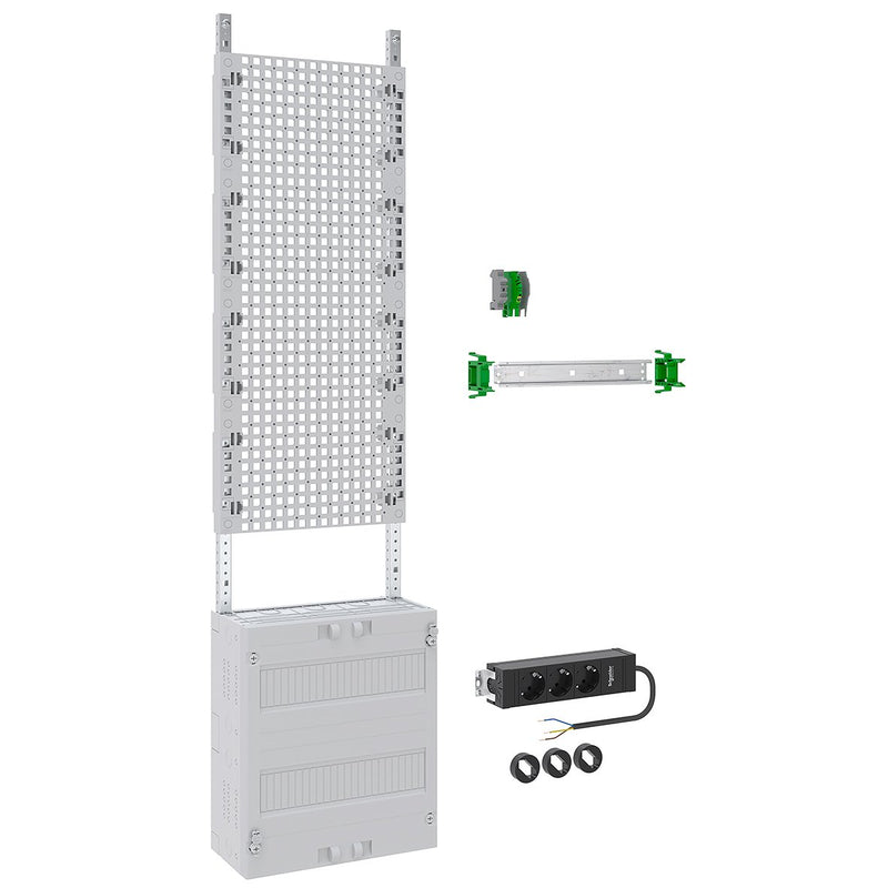 ABN - Verteilerfeld für Installationsverteiler Multimediafeld mit APZ VT17MA8520 FB1 BH7 LexCom Home