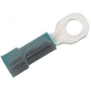 Elpress - Quetschkabelschuh für Cu-Leiter Ringkabelschuh grün A0843R 0,25-0,75qmm M4 − 100 Stück