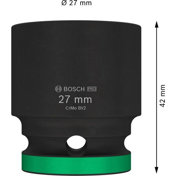 Bosch - Sechskant-Einsatz für Steckschlüssel PRO Impact 2608003056 Steckschlüsselsatz