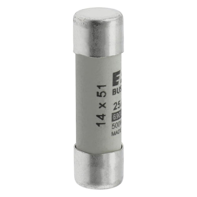 Eaton - Zylindrische Sicherung Sicherungseinsatz Nieders. CYLINDRICA#C14G25 25A AC 690V 80kA − 10 Stück