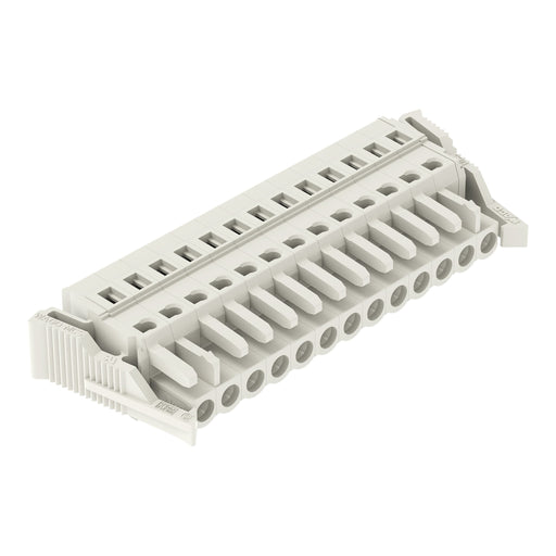 WAGO - Kabelsteckverbinder für Leiterplattensteckverbinder 1-Leiter-Federleiste 721-113/008-000/037- CAGECLAMP 2,5mm²,lgr − 25 Stück