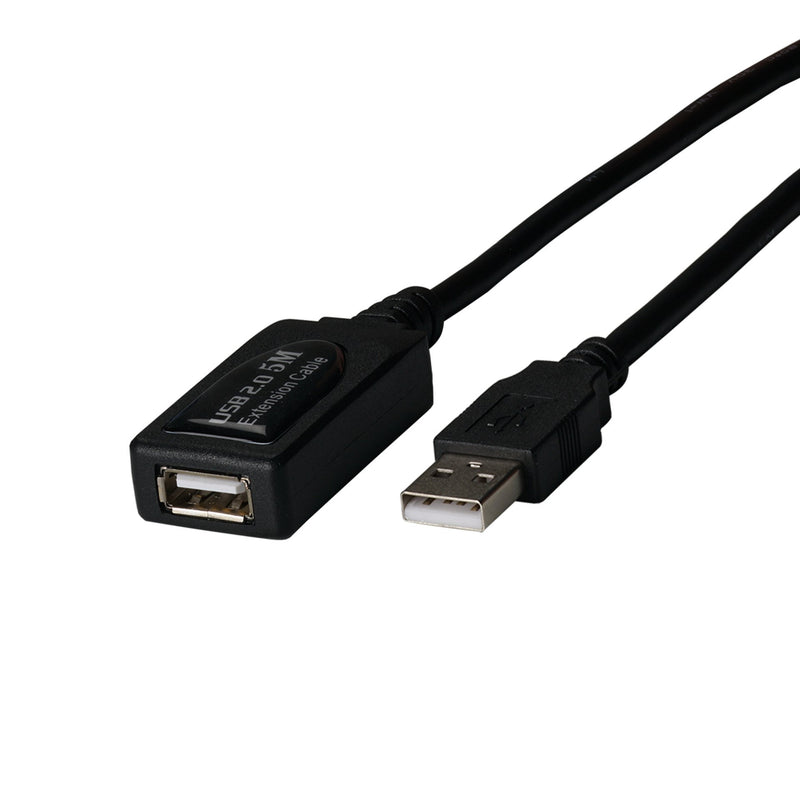 EFB-Elektronik - PC-Kabel USB2.0 Repeater Kabel K5263.5V3 5m,USBA-Bu./USBA-St