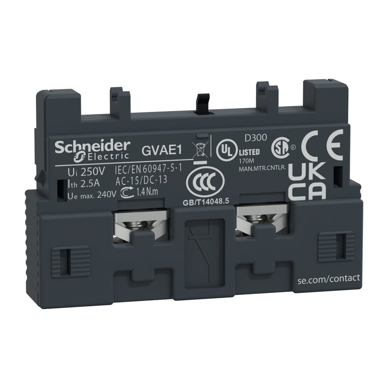 Schneider Electric - Hilfsschalterblock Hilfsschalter GVAE1 1S oder 1Ö