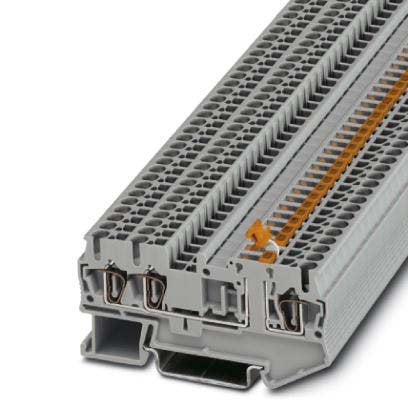 Phoenix Contact - Trenn- und Messtrenn-Reihenklemme Messertrennklemme ST 2,5-TWIN-MT Zugfeder, gr