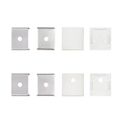Nobile - Zubehör/Ersatzteile für Lichtschlauch/-band Ersatzkit für Alu U-Profil 5011148810 weiß − 1 Stück