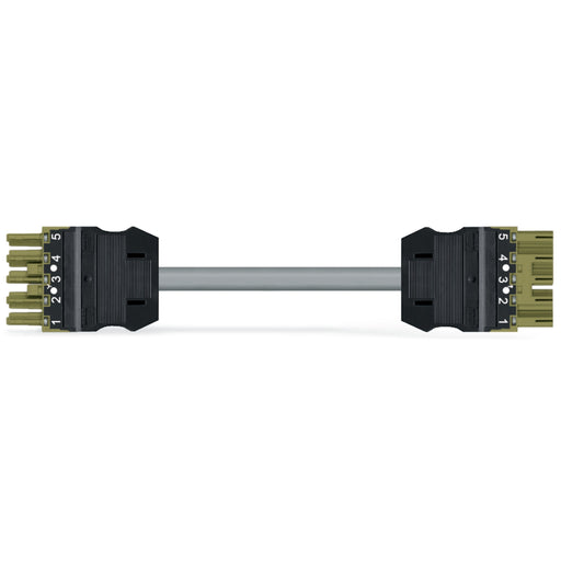 WAGO - Konfektionierte Leitung für steckbare Gebäudeinstallation konfekt.Verbindungsleitung 771-9995/006-805 Eca,Buchse Stecker