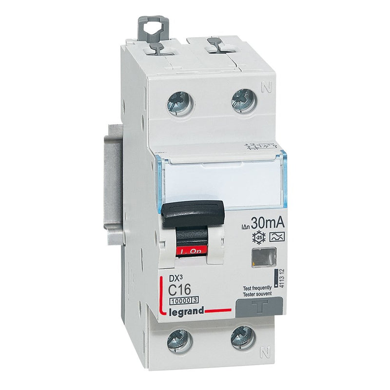 Legrand - Kombination FI-Schalter/Leitungsschutzschalter FI/LS-Schalter Legrand 411312 C-Charakt., 16A