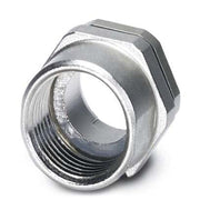 Phoenix Contact - Rundsteckverbinder, feldkonfektionierbar (Industriesteckverbinder) Gehäuseverschraubung SACC-DSIV-M12-NUT − 10 Stück
