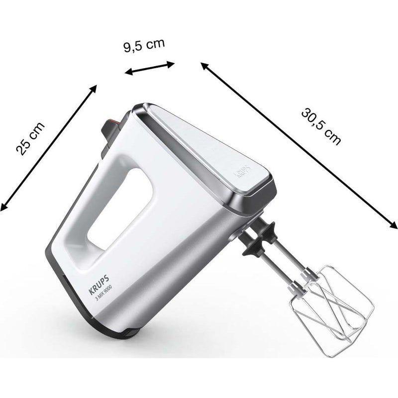 Krups - Rühr-/Mixgerät Handmixer m.Mixstab GN9121 ws/si 3Mix 9000  − 1 Stück